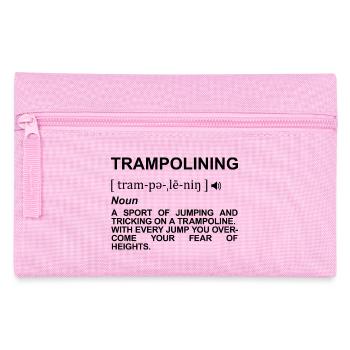 Dictionnaire Trampoline Jumping - Trousse - rose - Devant