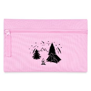 Zelt Sternenhimmel im Wald - Federtasche - Rosa - Vorne