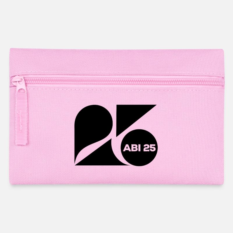 Abi 25 - Abitur 2025 - Spruch - Federtasche - Rosa