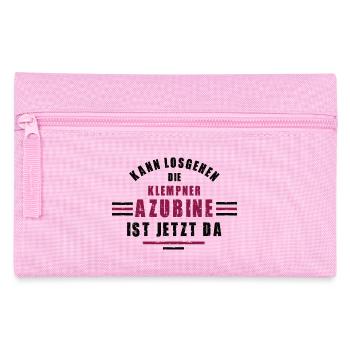 Trainee Plumber Apprenticeship Training Plumber - Pencil Case - pink - Front