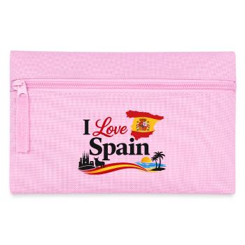 I Love Spain – Symboles et couleurs espagnoles - Trousse - rose - Devant