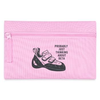 Beta Thought Sneaker Tee - Pencil Case - pink - Front