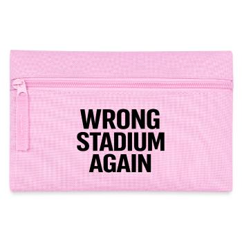Wrong Stadium Again - Federtasche - Rosa - Vorne