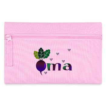 Oma Gärtnerin - Rote Beete - Federtasche - Rosa - Vorne