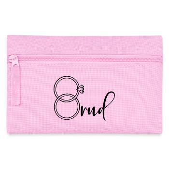Bridal Engagement Rings Wedding - Pencil Case - pink - Front