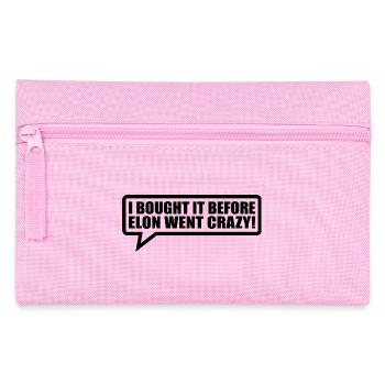 I bought it before Elon went crazy - Federtasche - Rosa - Vorne