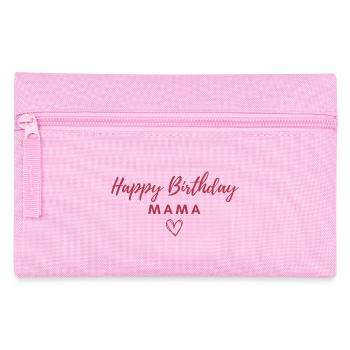 Happy Birthday Mama Lieblingsmensch Geburtstag - Federtasche - Rosa - Vorne