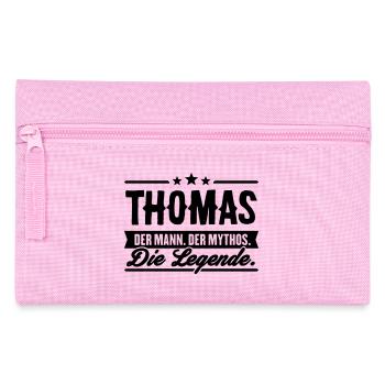 Man Myth Legend Thomas - Pencil Case - pink - Front