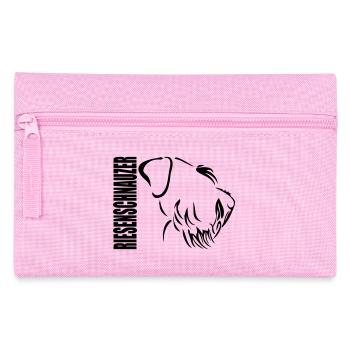 RIESENSCHNAUZER PROFIL - Federtasche - Rosa - Vorne