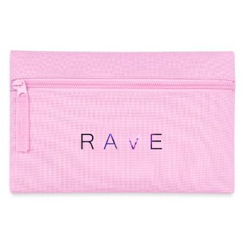 Rave Techno EDM Galaxy Stars Purple Lila - Pencil Case - pink - Front