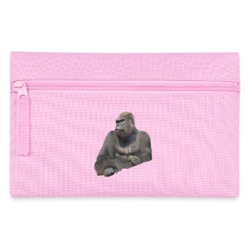 Gorilla - Federtasche - Rosa - Vorne
