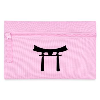 japan_sign - Federtasche - Rosa - Vorne