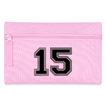 15_number_15_(s31) - Pencil Case - pink - Front