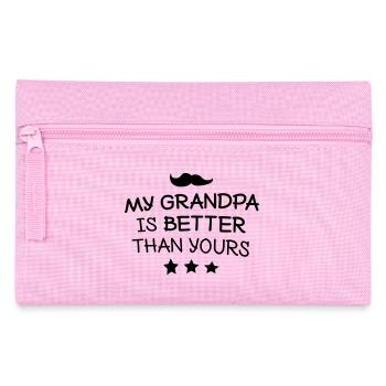 My Grandpa is better than yours - Pencil Case - pink - Front