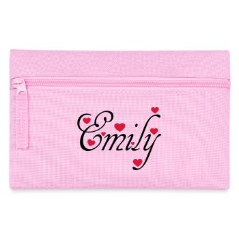 ♥ټI Love Emily-Vector Cute Confession Designټ♥ - Pencil Case - pink - Front