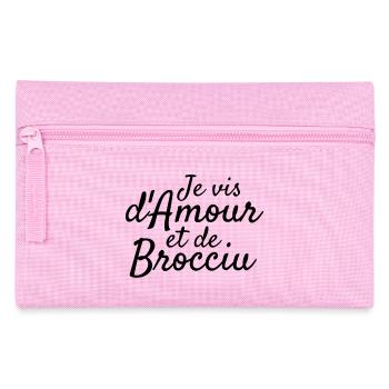Corse / Corsica / Maure / Corso / Bastia - Pencil Case - pink - Front