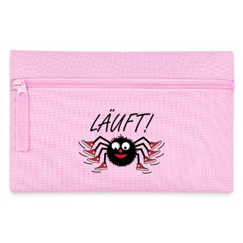 Spinne läuft - Federtasche - Rosa - Vorne