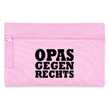 OPAS GEGEN RECHTS - Federtasche - Rosa - Vorne