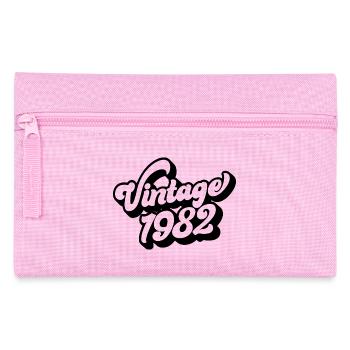 Millésime 1982, 40 ans, cadeau de 40e anniversaire - Trousse - rose - Devant