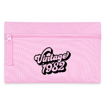Millésime 1982, 40 ans, cadeau de 40e anniversaire - Trousse - rose - Devant