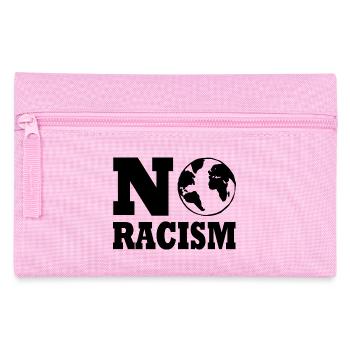 No racism - Federtasche - Rosa - Vorne