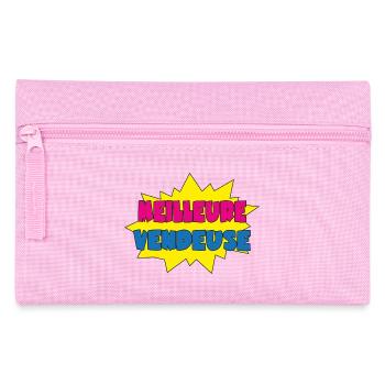 MEILLEURE VENDEUSE - Trousse - rose - Devant