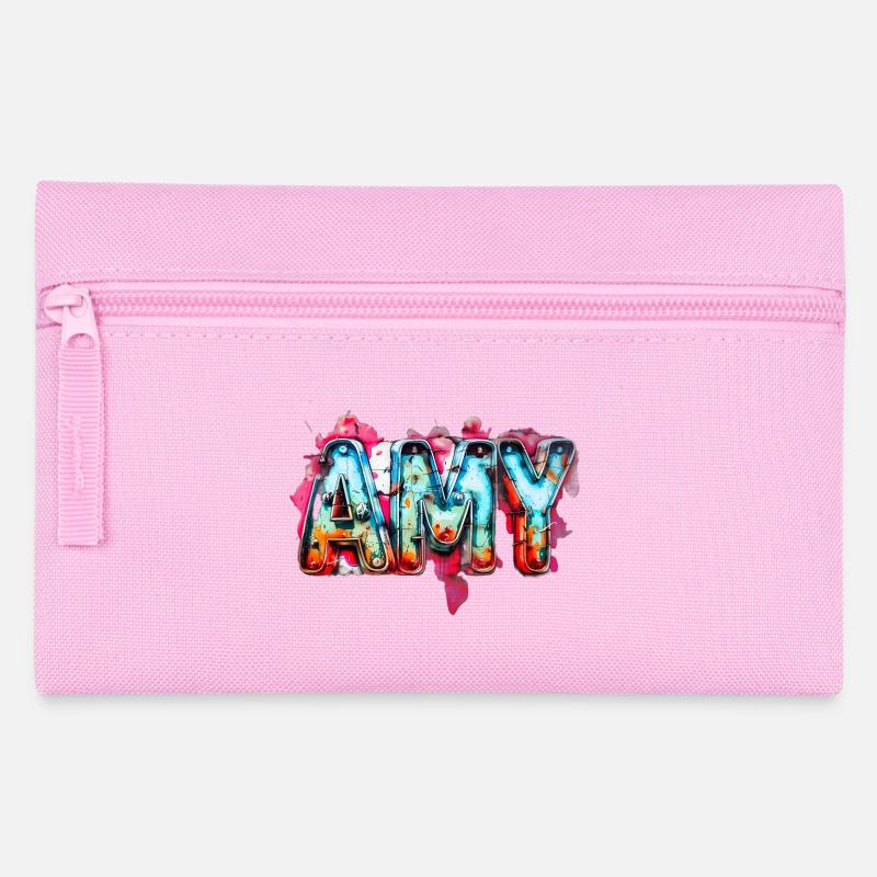 Name Amy Graffiti - Federtasche - Rosa