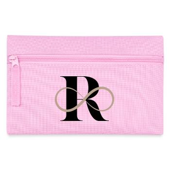Unendlicher Buchstabe r - Federtasche - Rosa - Vorne