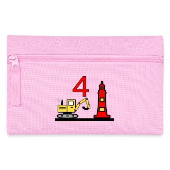 Bagger - Federtasche - Rosa - Vorne