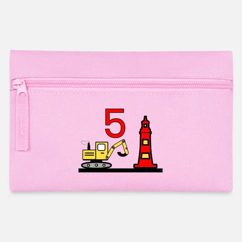 Bagger - Federtasche - Rosa
