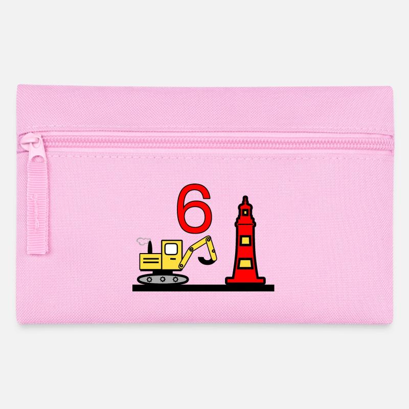 Bagger - Federtasche - Rosa