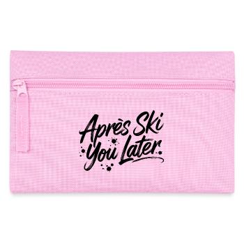 Après Ski you later - Federtasche - Rosa - Vorne
