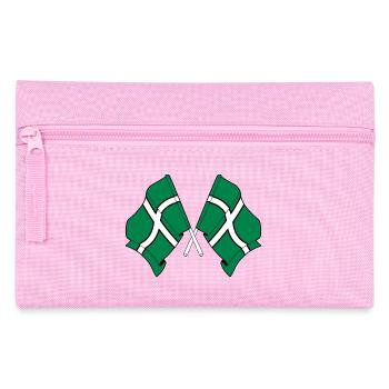 Devon Cross-Flaggen - Federtasche - Rosa - Vorne