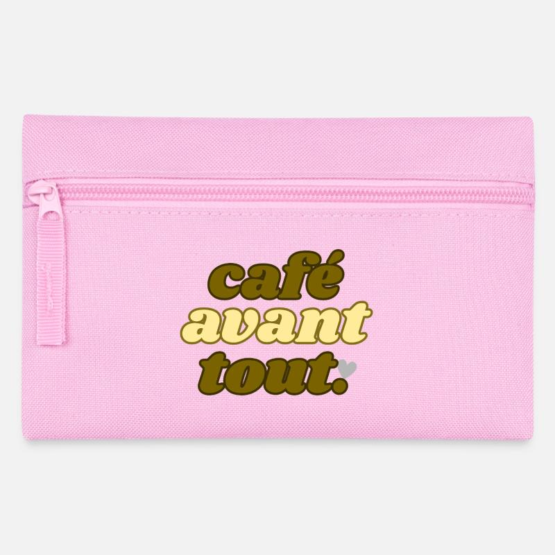 café avant tout - Trousse - rose