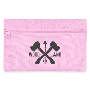 Conception de la Bushcraft pour camping extérieur en Woodland Axe - Trousse - rose - Devant