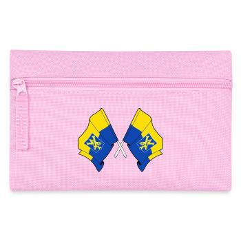 Drapeaux croisés de Zandvoort - Trousse - rose - Devant