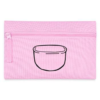 Schüssel, Teigschüssel, backen, Bäcker - Federtasche - Rosa - Vorne