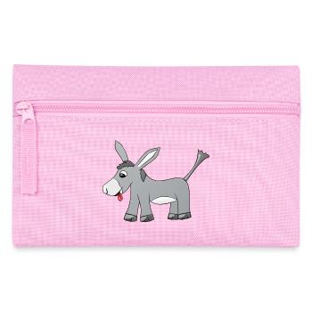 Esel - Federtasche - Rosa - Vorne