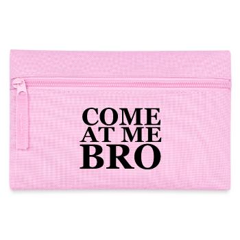 Zyzz Venez à moi Bro - Trousse - rose - Devant
