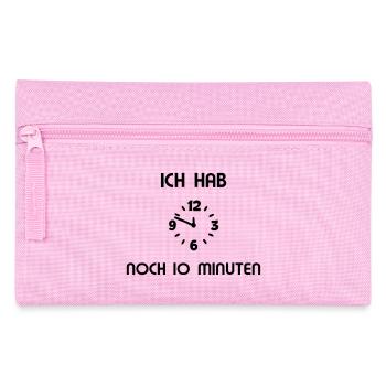 Uhr 10 Minuten - Federtasche - Rosa - Vorne