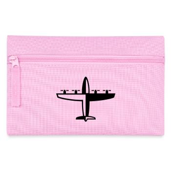 plane - Pencil Case - pink - Front