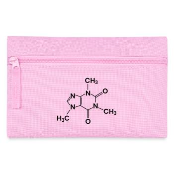 Coffee Chemical Structure Caffeine - Pencil Case - pink - Front