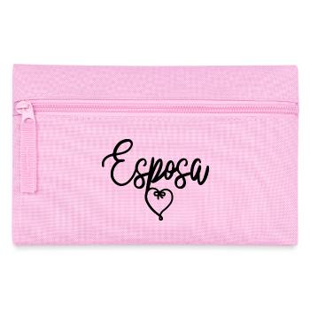 Esposa Cute Wife To Be Bride Couple Wedding Gift - Pencil Case - pink - Front