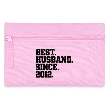 Bester Ehemann seit 2012, Geschenk zum 11-jährigen Jubiläum - Federtasche - Rosa - Vorne