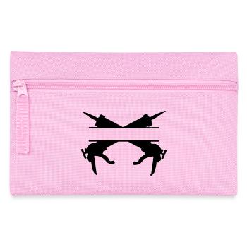 Caulking sprayer logo - Pencil Case - pink - Front