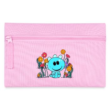 Dragon Dragon Enfant Enfants Bébé Bambins Fleur - Trousse - rose - Devant