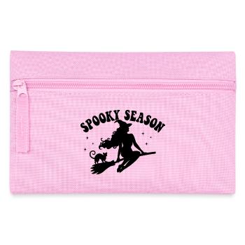 Spooky Season Sorcière Illustration - Trousse - rose - Devant