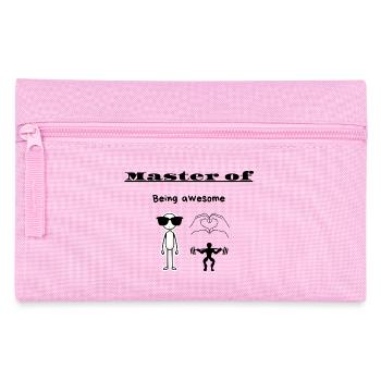 Meister des großartigen Seins - Federtasche - Rosa - Vorne