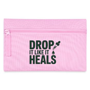 Homeopathy Drop It Like It Heals Professional  - Pencil Case - pink - Front