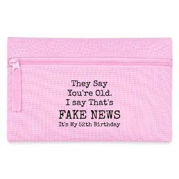 52th Birthday | 52 Years Old Birthday - Trousse - rose - Devant